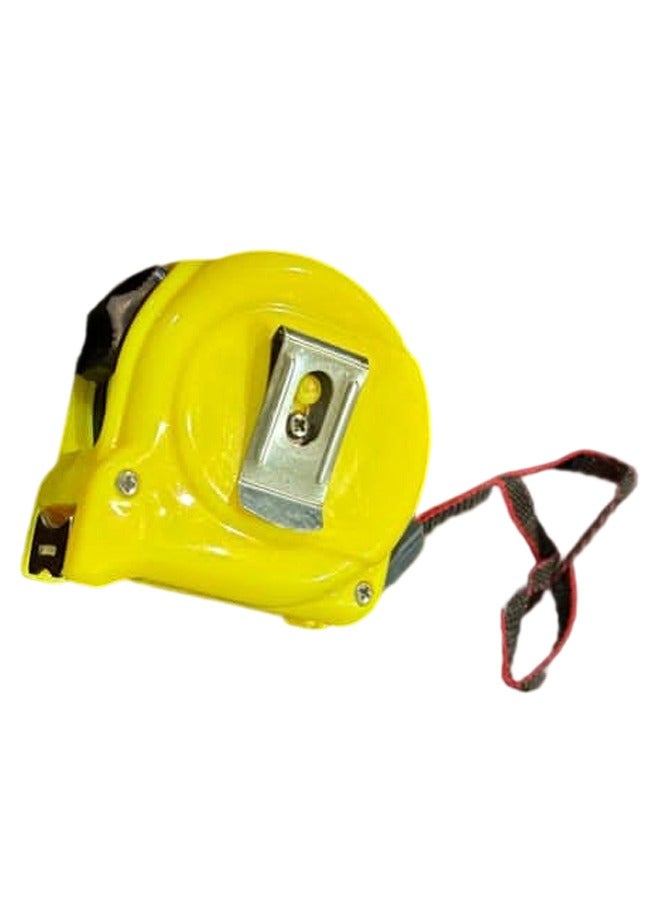 5-meter measuring tape – durable, moisture-resistant metal tape, comfortable grip and locking button for accurate measurement - Image 1