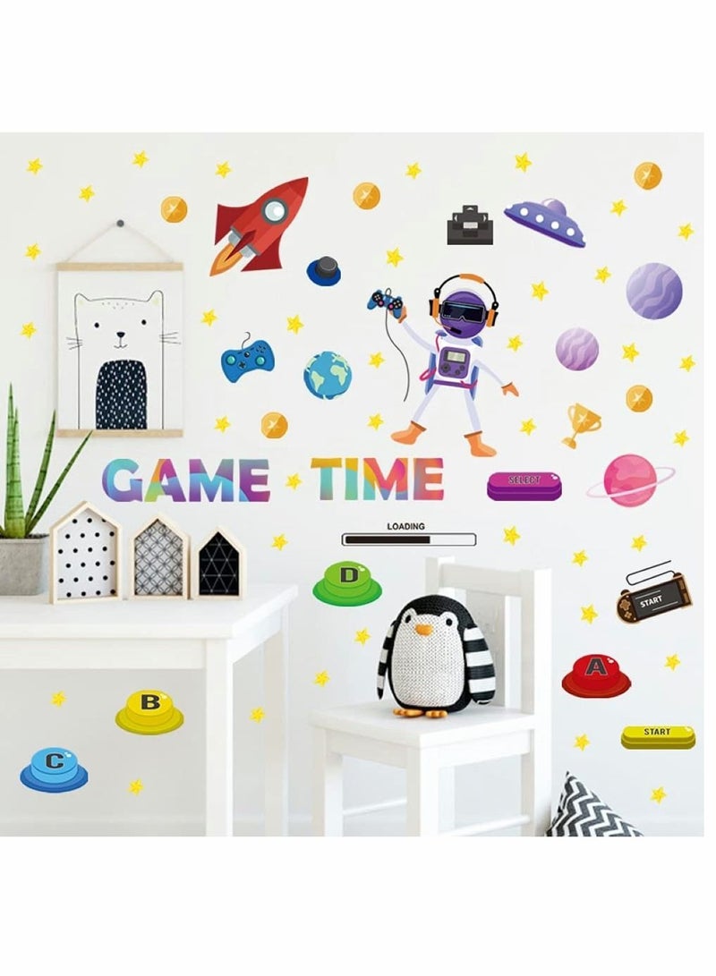 نيبمينينت Glow in The Dark Game Wall Decals Glowing Controller Gamer Adhesive Vintage Journaling Scrapbooking Supplies ,366 Pcs Mini Scrapbook Paper Bullet Junk Journal Kit Planner Diary - Image 4
