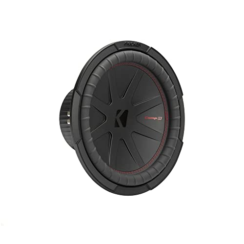 Kicker 48CWR124 CompR 12" Subwoofer, DVC, 4-ohm, 500 Watts RMS - Image 1