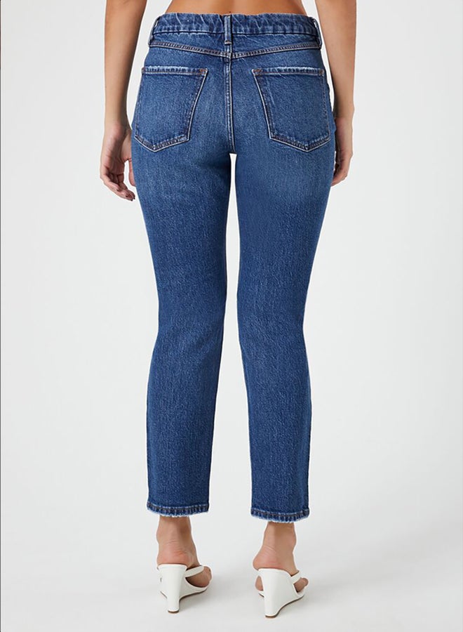 FOREVER 21 High-Rise Straight Jeans  - Image 3