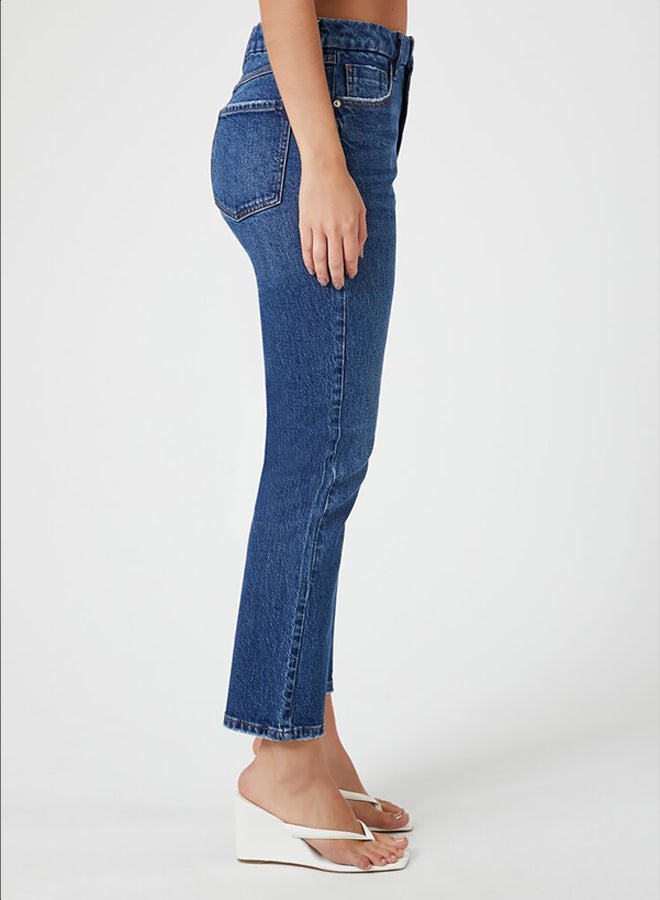 FOREVER 21 High-Rise Straight Jeans  - Image 2