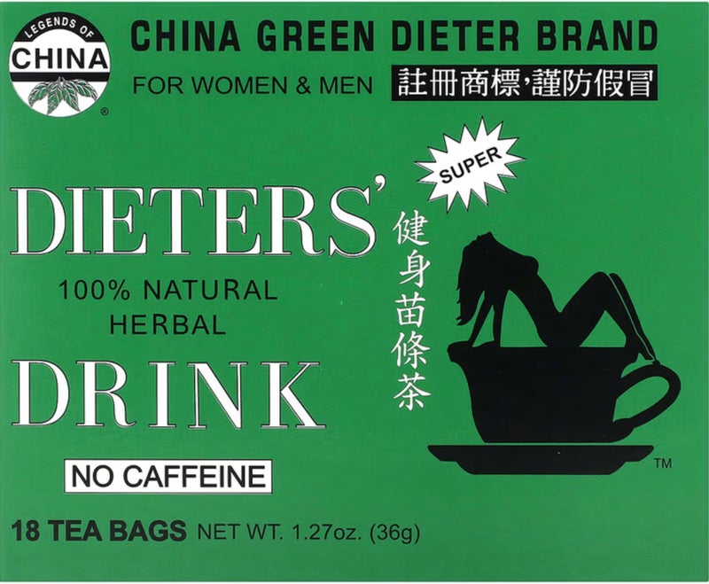 Uncle Lee's Tea, Natural Herbal Drink, No Caffeine, 18 Tea Bags