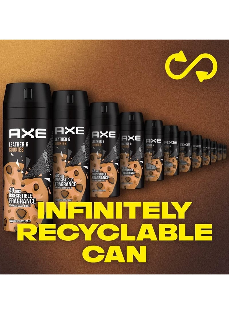 Axe - Axe Body Spray  Leather & Cookies Men150Ml - Image 1