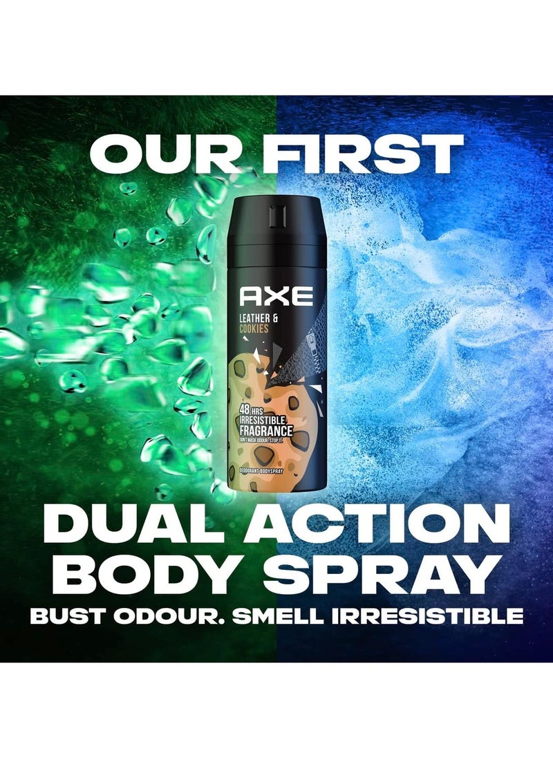 Axe - Axe Body Spray  Leather & Cookies Men150Ml - Image 1