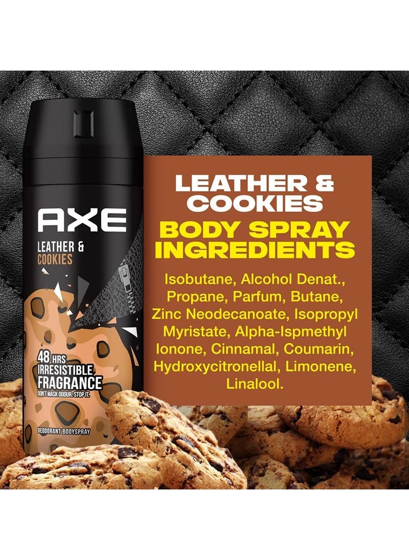 Axe - Axe Body Spray  Leather & Cookies Men150Ml - Image 1