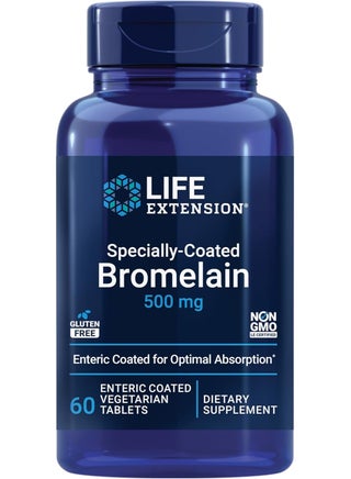Specially-Coated Bromelain, 60 Enteric Coated Vegetarian Tablets - pzsku/Z490555DA5F211460AF59Z/45/1749725139/101648af-1547-4b22-96be-9c584209b29a