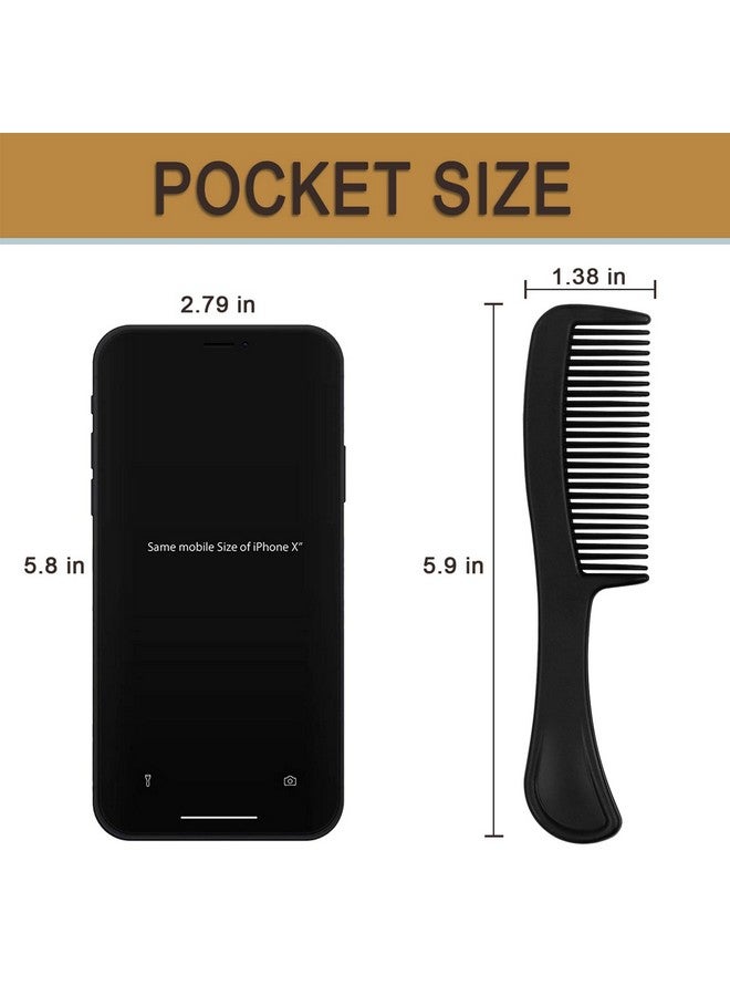 اتش كيو اس ال سوند 60 عبوة من أمشاط واسعة ملفوفة بشكل فردي، أمشاط كبيرة ملفوفة بشكل فردي للمشردين، مغلفة بشكل فردي من أجل Hotelairbnbshelter/المشردين/دار التمريض/الجمعية الخيرية (أسود60) - Image 3