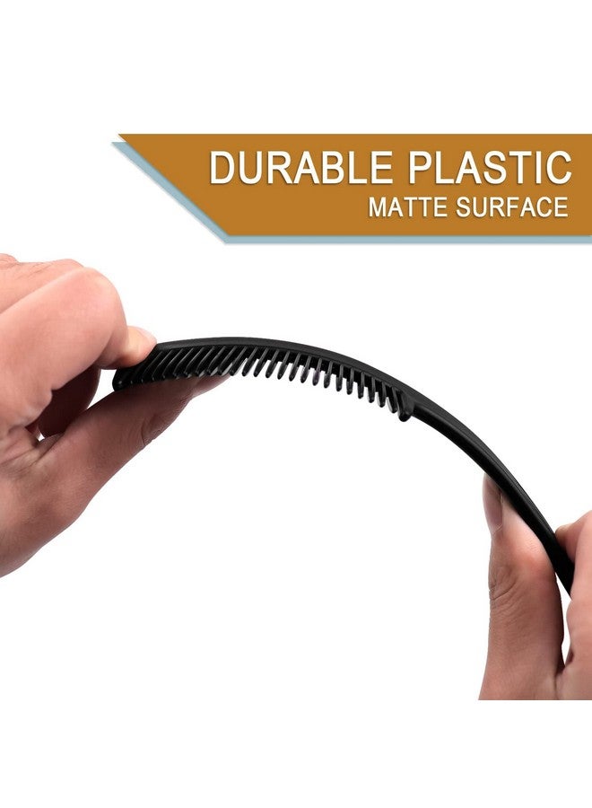 اتش كيو اس ال سوند 60 عبوة من أمشاط واسعة ملفوفة بشكل فردي، أمشاط كبيرة ملفوفة بشكل فردي للمشردين، مغلفة بشكل فردي من أجل Hotelairbnbshelter/المشردين/دار التمريض/الجمعية الخيرية (أسود60) - Image 4