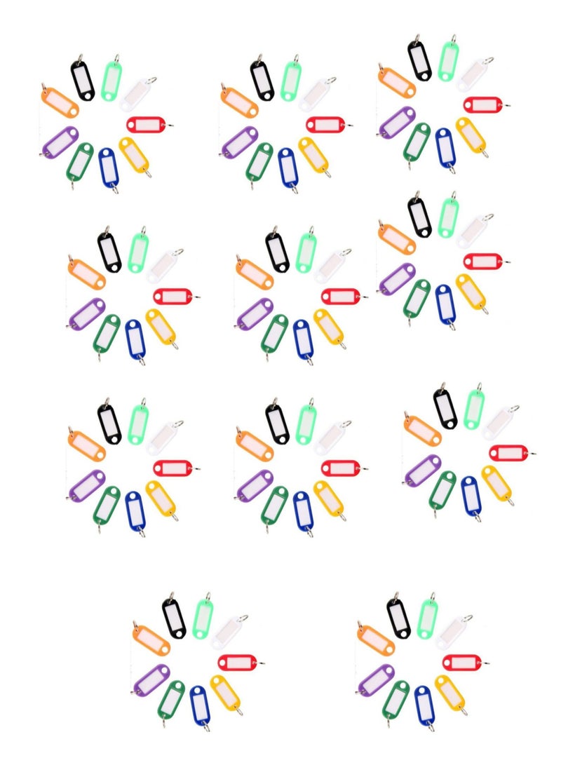 Libra Key Tags Assorted Colors 100pcs - Image 2