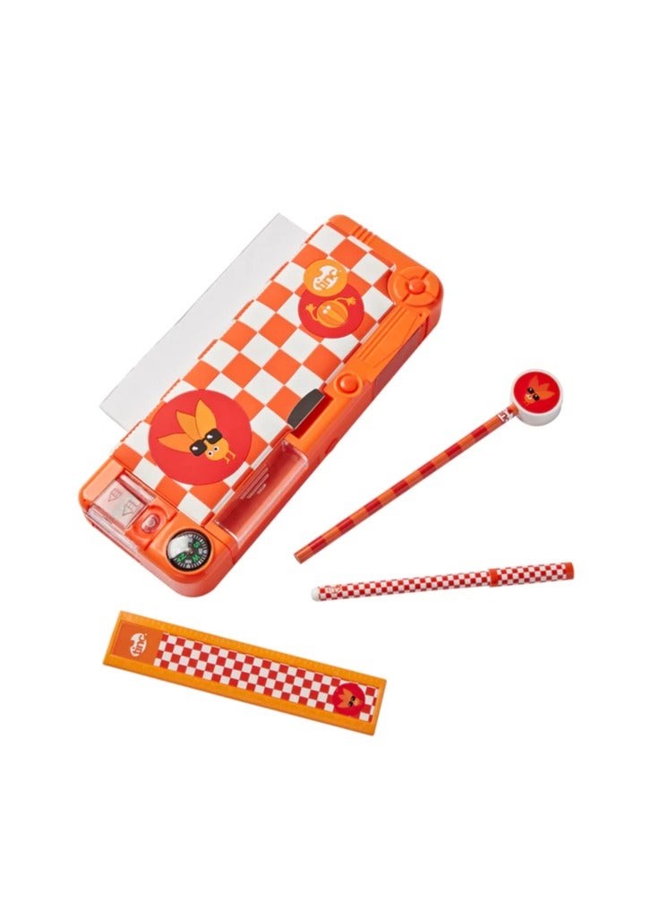 Tinc Orange Stationery Set Fun Design - Image 1