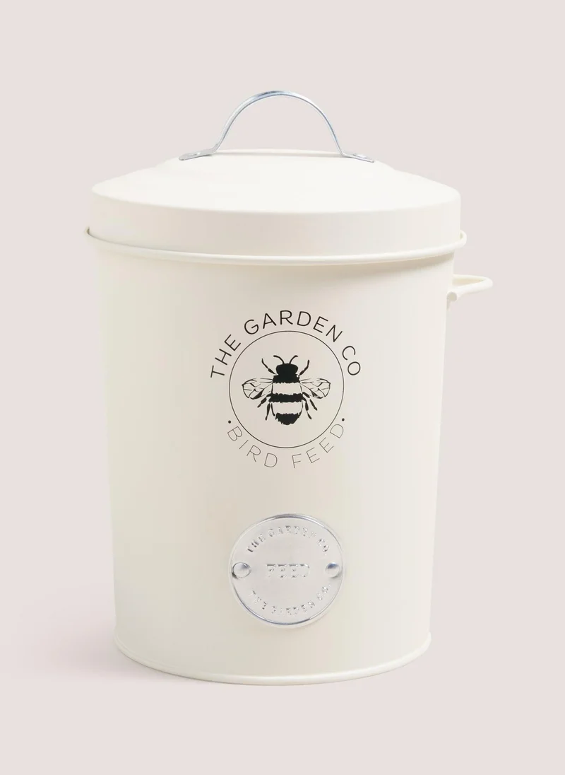 Matalan Bird Seed Tin White
