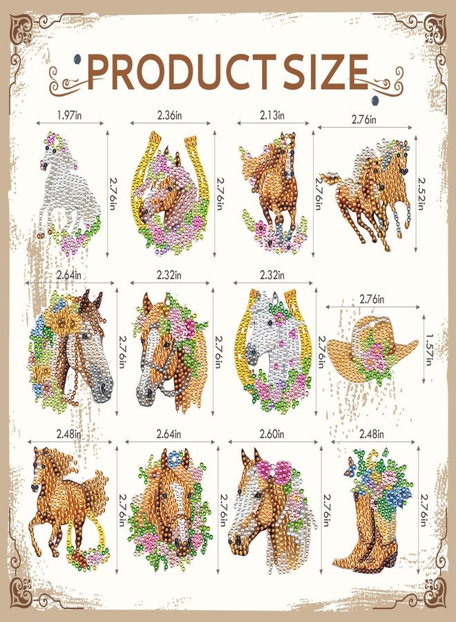 Keluna Diamond Art Kits Keychain Diamond Painting Kit Rabbits Axolotl Animal, Horse - Image 2