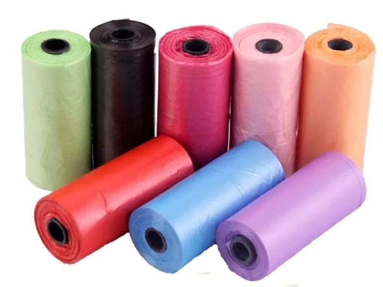 Kunya ® 100% Bio degradable Disposable Baby Diaper Nappy Garbage Bag Green Earth Eco friendly Made In IndIa - 6 Garbage Roll Of 15 Bags Each Refill-90 BAGS [Multi - Set of 6] - Image 1