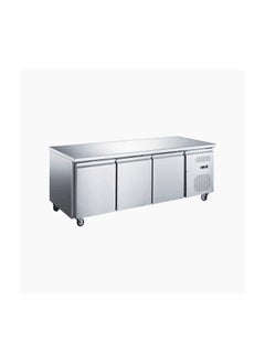 AL KHAYAM Stainless Steel 3-Door Under-Counter Chiller - Commercial Refrigerator for Food Storage  - Image 1