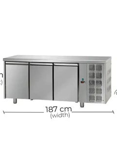 Stainless Steel 3-Door Under-Counter Chiller - Commercial Refrigerator for Food Storage - pzsku/Z4905B865ACD851D3A89FZ/45/_/1710937509/7b668304-84d7-4707-a524-cc487eec47fa