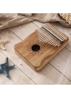 NIBEMINENT 17 Keys Kalimba African Wooden Thumb Piano With Accessories  - Image 2