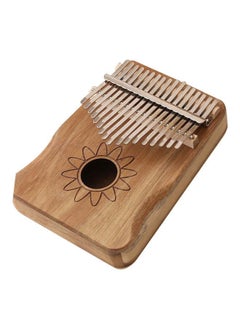 NIBEMINENT 17 Keys Kalimba African Wooden Thumb Piano With Accessories  - Image 1