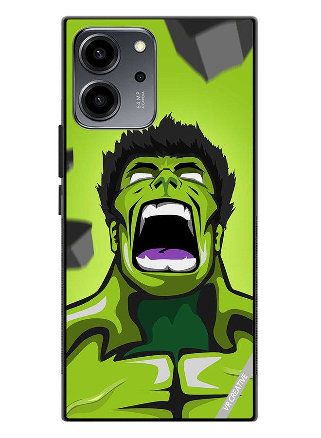 VR CREATIVE Protective Case Cover For Honor 80 SE Green Hulk Design Multicolour - Image 1