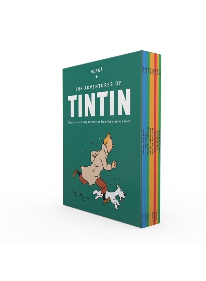 The Adventures Of Tintin: 8 Title Pb Boxed Set: The Official 