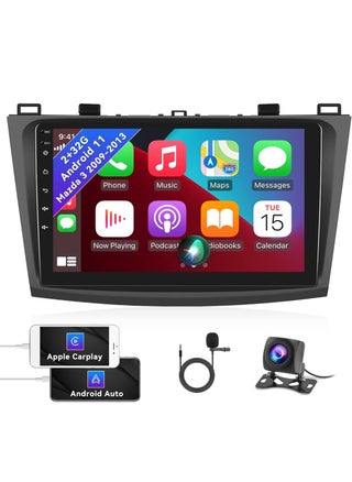 For Mazda 3 2009 - 2013 Android Car Stereo Support Apple Carplay Android Auto Wireless Bluetooth USB AHD Camera Included - pzsku/Z4906149B284405DD8AD6Z/45/_/1697099518/9c6f34f0-c513-4e95-899b-5ae5cbbfb7b2