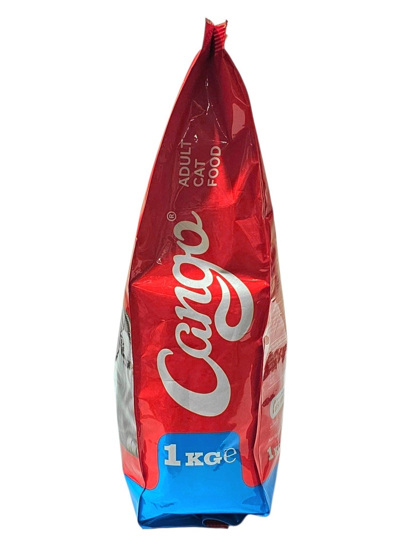 CANGO Adult Dry Cat Food – Salmon- 1 Kg –16 Pcs - Image 4