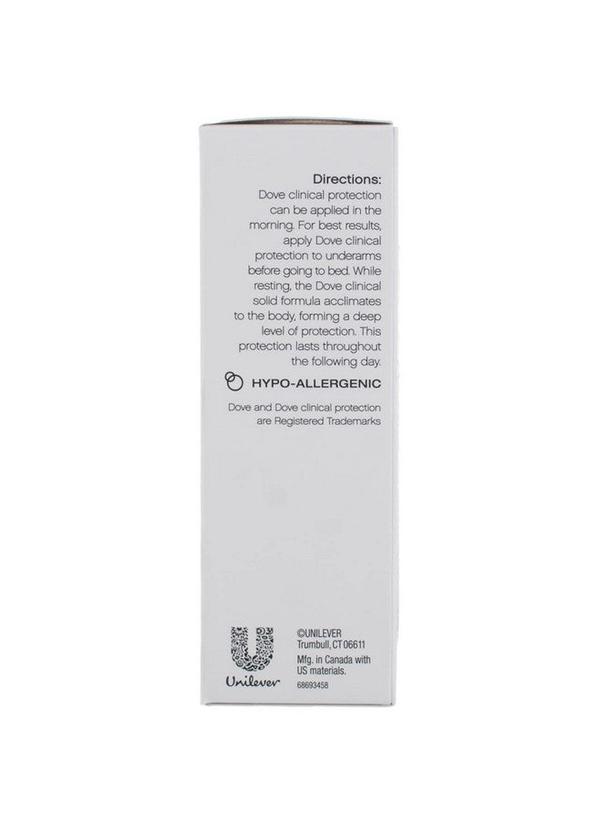 Dove Clinical Protection Anti-Perspirant Deodorant Solid, Cool Essentials 1.70 Oz (Pack Of 4) - Image 4