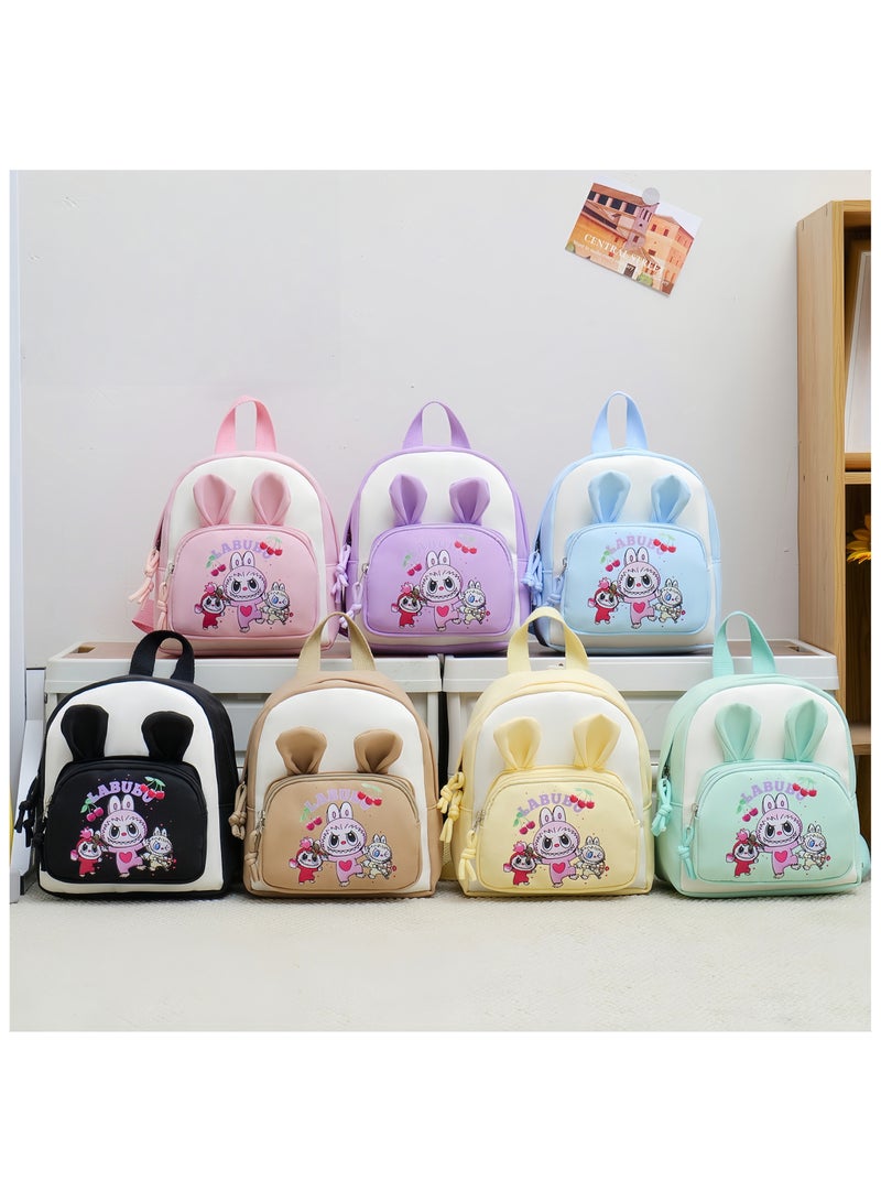 Labubu Outdoor Snack Bag Elementary School Student Spine Protection Backpack Cute Fresh Small School Bag 29*19*10 CM - Image 3