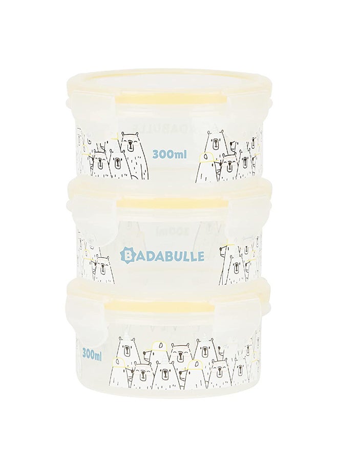 Badabulle Maxibox - Airtight Closing Storage Container For Baby Porridge, 900 Ml - Image 1