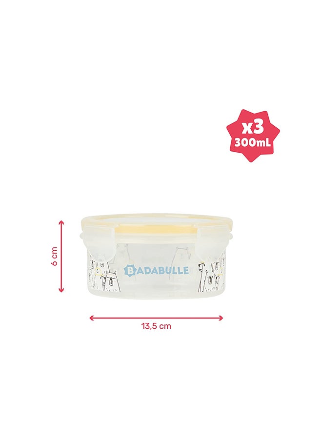 Badabulle Maxibox - Airtight Closing Storage Container For Baby Porridge, 900 Ml - Image 2
