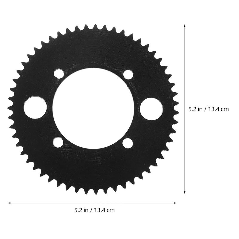 ORFOFE Motorcycle Rear Sprocket 65 Teeth Steel Chain Wheel 4-Bolt 54mm Inner Diameter Off-Road Replacement Part for Electric Scooter and Motorbike - Image 2