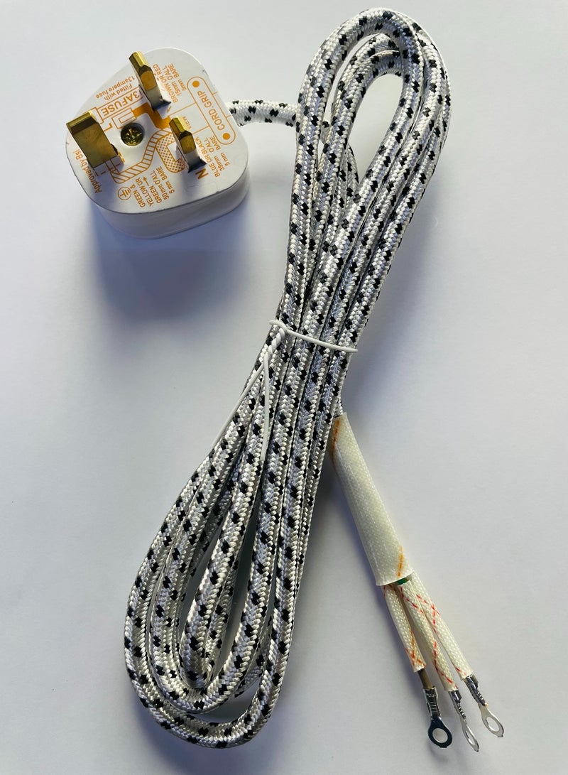 IRON BOX POWER CORD WITH SOCKET - Image 1