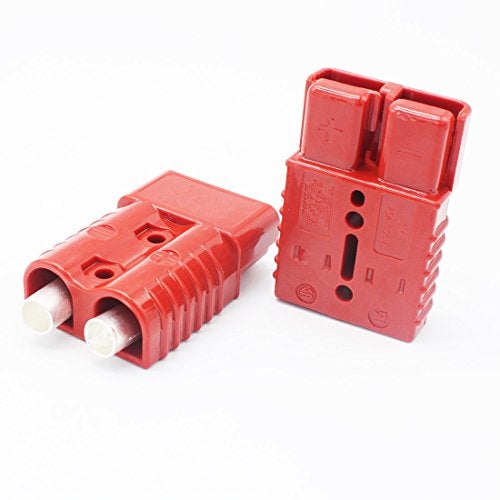 X-Haibei Pair Battery Quick Connect 175A 2 AWG Wire Harness Plug for 2 to 4 Gauge Cables, Jumper Cables Connect Disconnect Plug for Car Bike ATV Winches Lifts Motors - Image 2