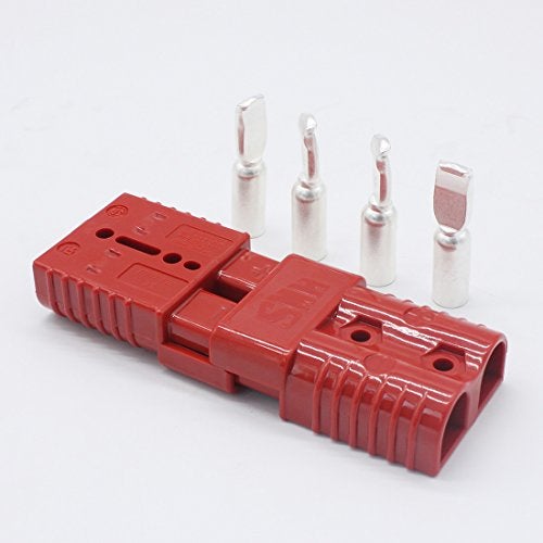 X-Haibei Pair Battery Quick Connect 175A 2 AWG Wire Harness Plug for 2 to 4 Gauge Cables, Jumper Cables Connect Disconnect Plug for Car Bike ATV Winches Lifts Motors - Image 3