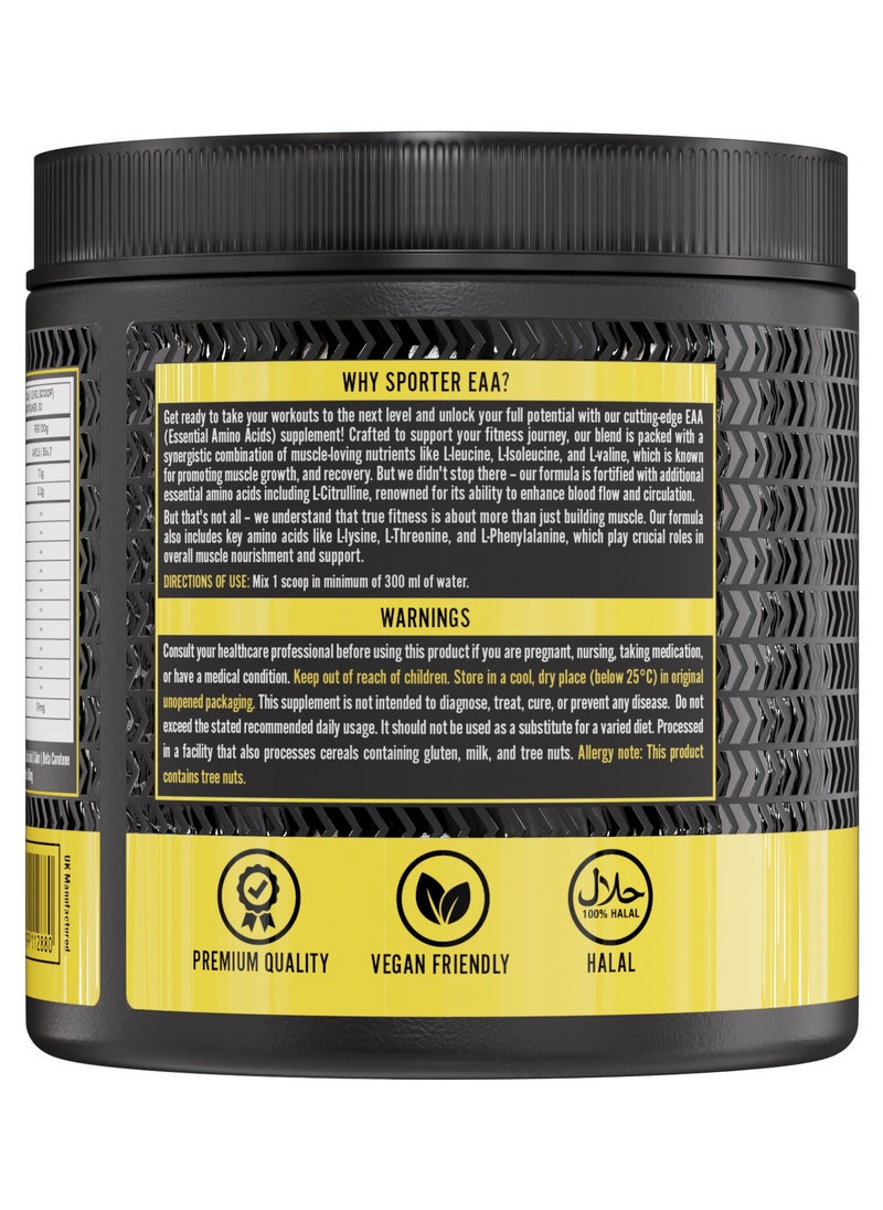 SPORTER - Sporter EAA Advanced – 30 Servings | Essential Amino Acids & BCAAs | Sour Apple Flavor | Muscle Recovery & Hydration | Performance & Endurance Support - Image 1