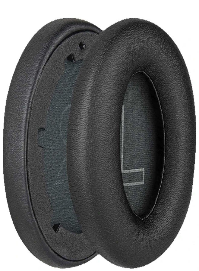 Elecphbo Replacement Q20 Earpads for Anker Soundcore Life Q20 Headphones with Comfortable Memory Foam & Protein Leather Ear Cup Cover Cushions Repair Part, Black - Image 1