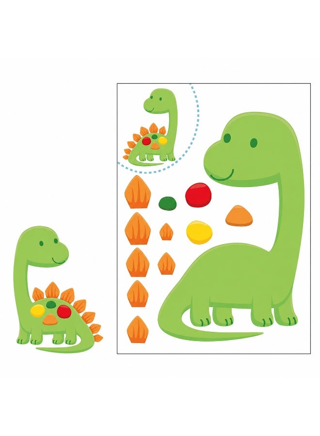 Capstro Dinosaur Paper-Cut Book – Fun DIY Cutting Activity for Kids | Early Learning Scissor Skills Workbook with Cute Dino Patterns | Creative Kindergarten Craft Book for Ages 4–6 - Image 5