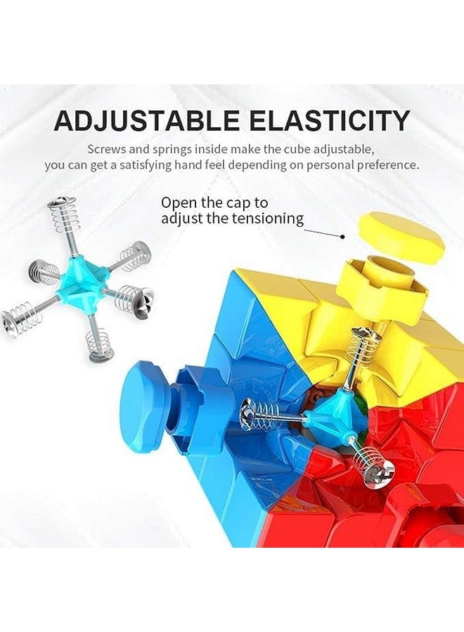 Cubelelo Twist 3X3 Speedcube | Stickerless Cube For Kids & Adults | Magic Speedy Stress Buster Brainstorming Puzzle Multicolor Design - Image 2