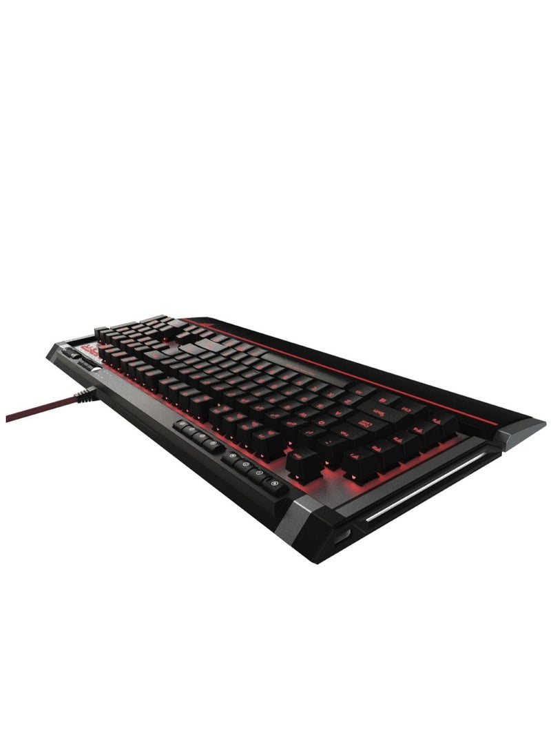 Patriot Viper V770 Mechanical Gaming Keyboard Full Rgb/Dedicated Media Controls/Macro Enabled, Viper Black And Silver(Pv770Mrumxgm) UK Layout