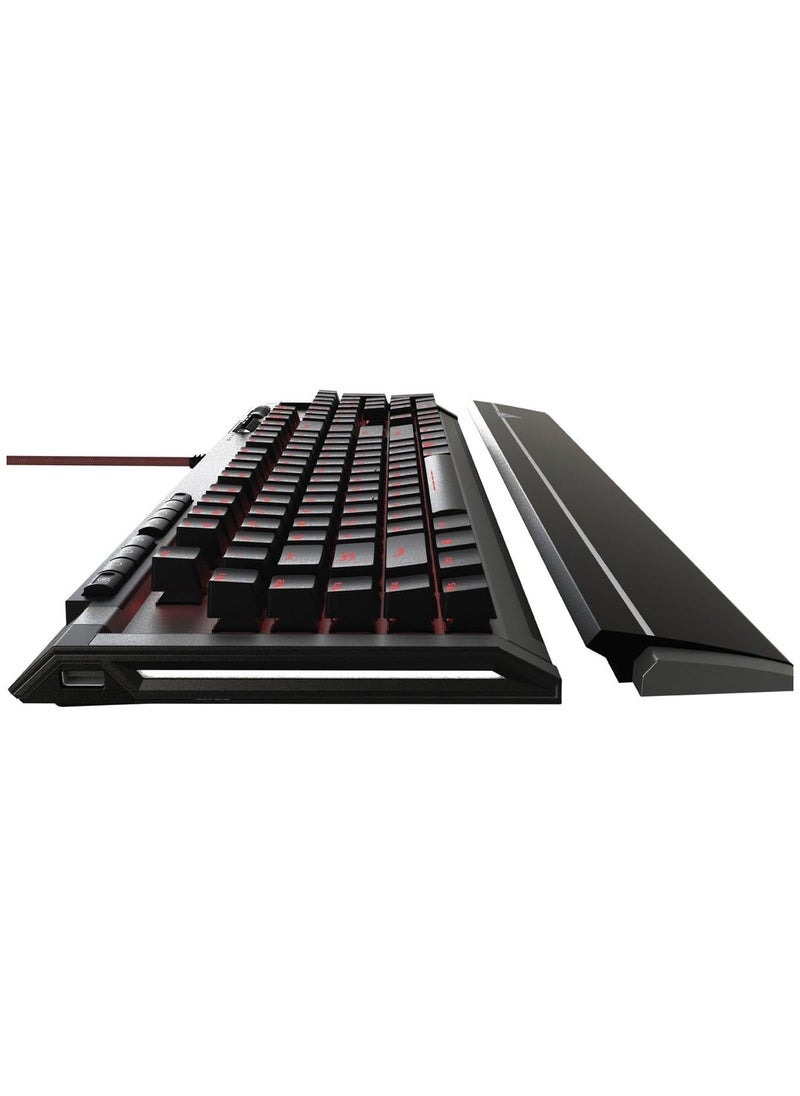 Patriot Viper V770 Mechanical Gaming Keyboard Full Rgb/Dedicated Media Controls/Macro Enabled, Viper Black And Silver(Pv770Mrumxgm) UK Layout