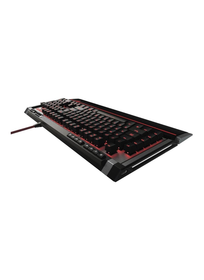 Patriot Viper V770 Mechanical Gaming Keyboard Full Rgb/Dedicated Media Controls/Macro Enabled, Viper Black And Silver(Pv770Mrumxgm) UK Layout