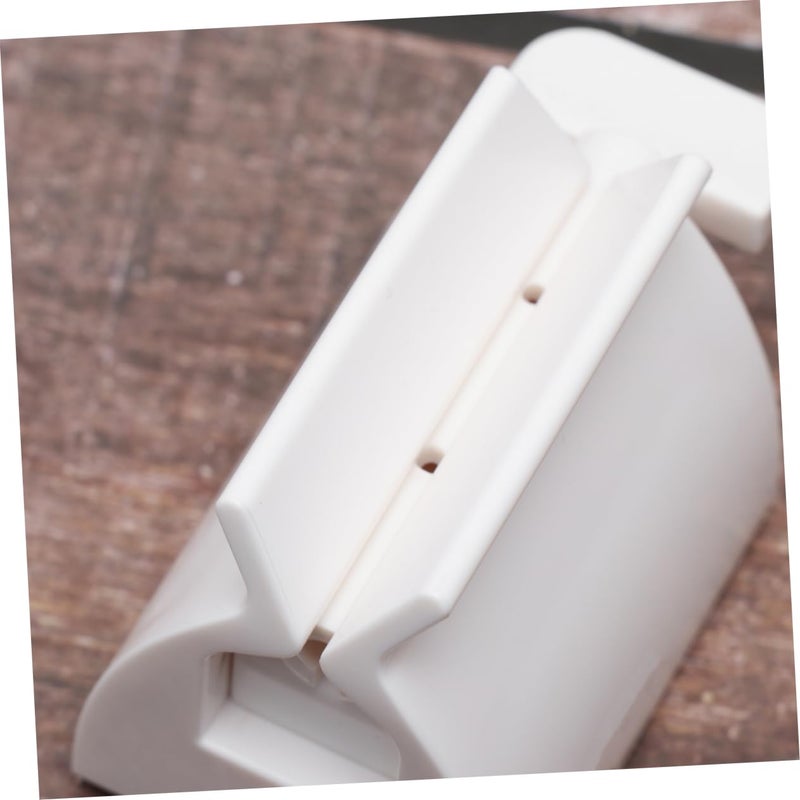 Automatic Toothpaste Dispenser And Squeezer Efficient Tube Holder White - Image 4
