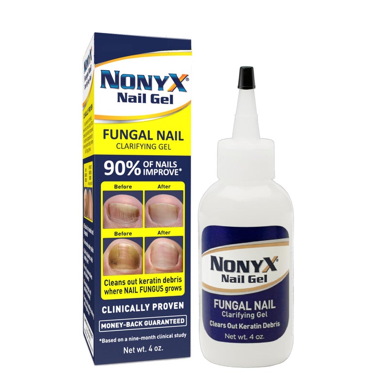 NONYX Fungal Nail Clarifying Gel | Clinically Proven for Discolored, Thick, Brittle, Yellow, Lifted, and other signs of Fungus-Damaged Toenails | 90% of Nails Improve | Over 8 million sold - Image 1