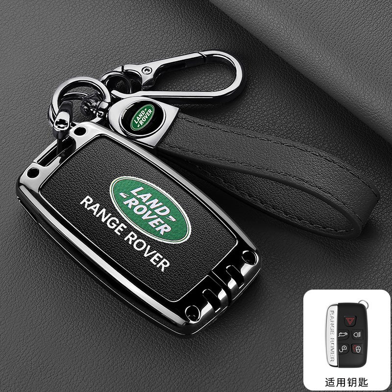 Premium Remote Key Case for Land Rover Range Rover Evoque, Discovery 4/5, Velar - Full Coverage with New Style