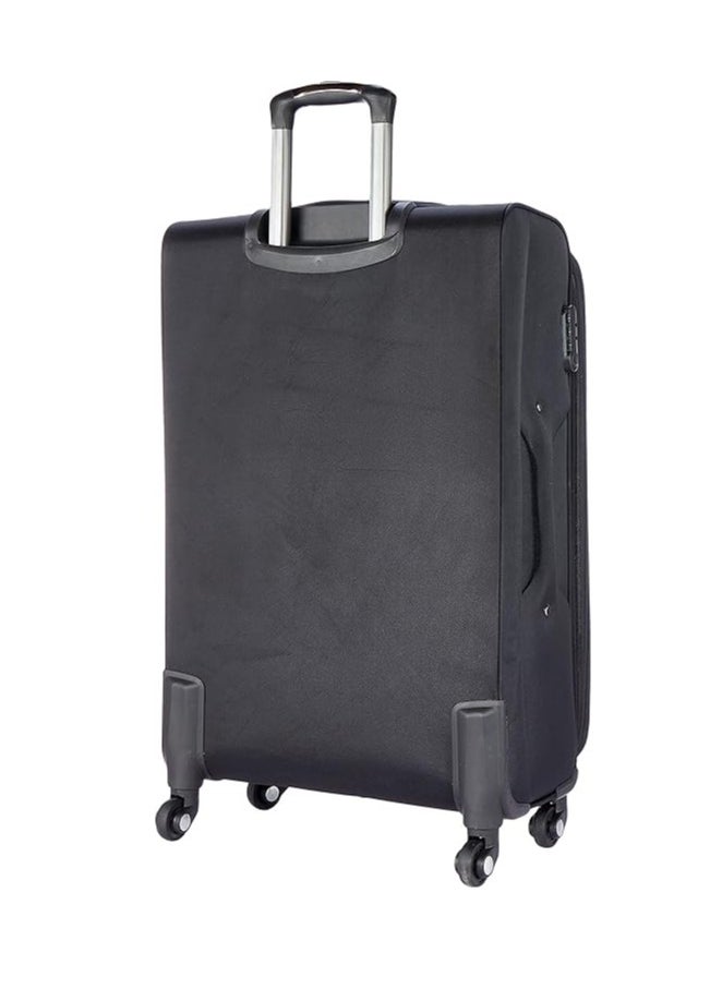 POLO - Polo 3 Piece Spinner Luggage Set 20/24/28 Inch Oxford Cloth Polyester Interior 3 Pieces Black - Image 1