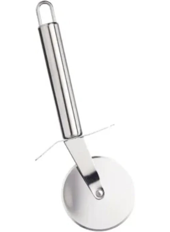 Chef Aid Perfect for a festive marketing campaign. Chef Aid Premium Silver Pizza Cutter: The Ramadan Iftar Essential for Perfect Slices - Image 4