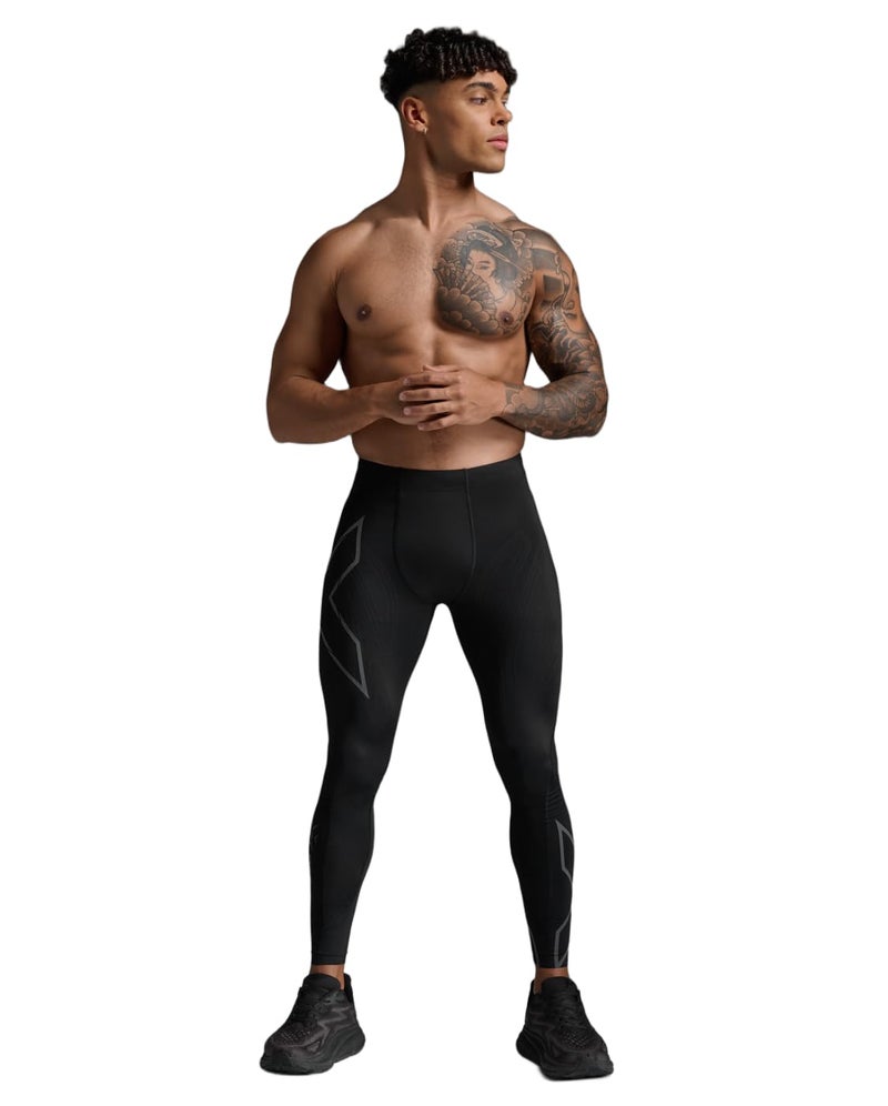 2XU MCS Run Compression Tight, Black/Black Reflective, Medium