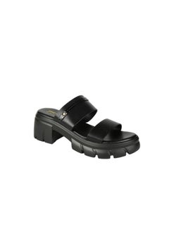 092-2583 Michelle Morgan Ladies Block Heel Sandals Black 214RJ635