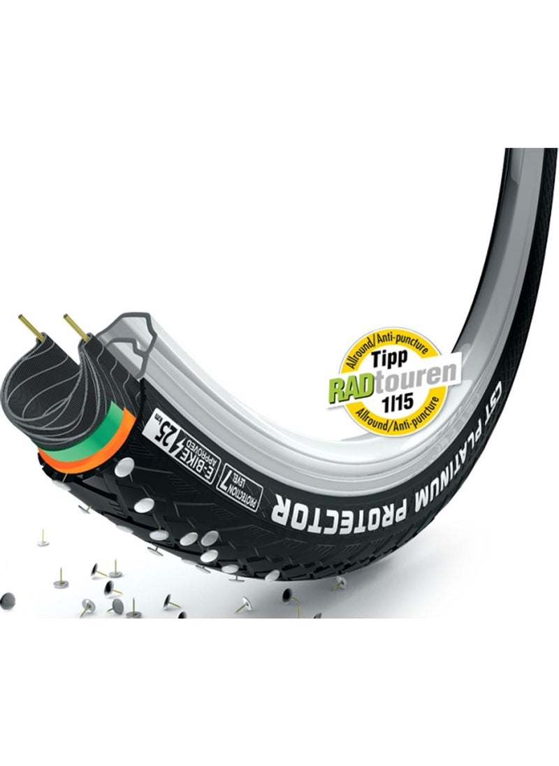 CST - C1920 Platinum Protector 700X45 C Eps/ldp (Armored) Tire - Image 1
