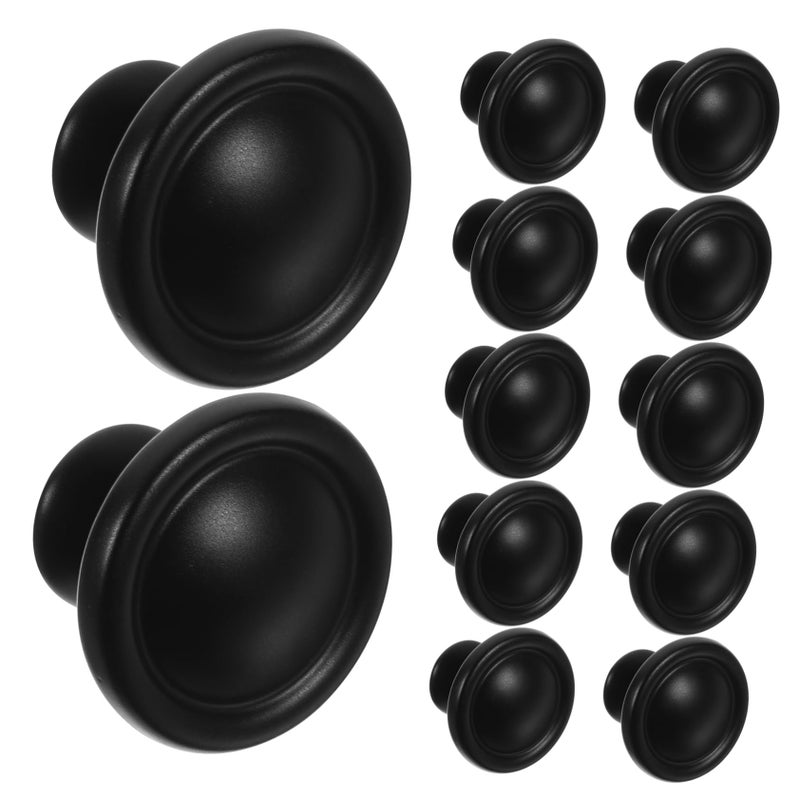 12Pcs Aluminum Alloy Pull Handles Drawer Knobs For Wardrobe Kitchen Cabinets Easy Install - Image 2