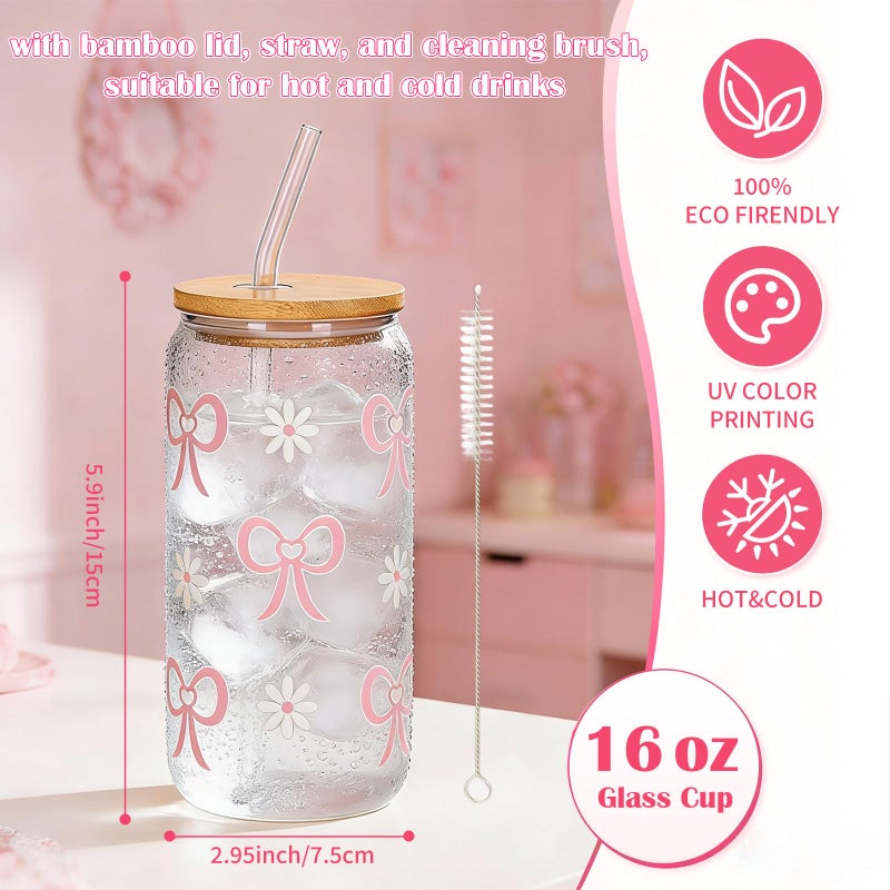 Bafeil Easter Gifts for Teens Girls - Easter Basket Essentials Stuffers for Girls Women, Bunny Gift Ideas Set of 9 for Teens Daughter Adults with Glass Cup, Jewelry Box, Bracelet, Keychain - Image 3